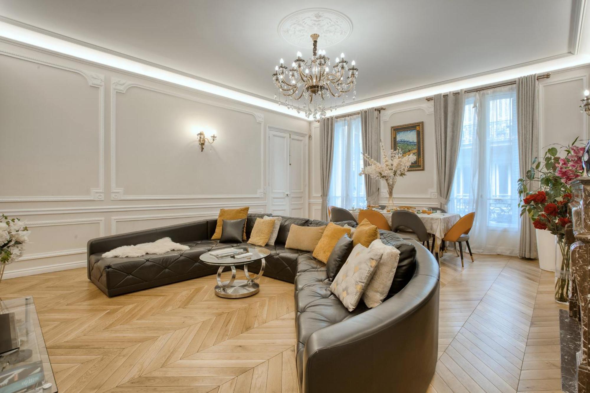 Luxueux 200M2 5Ch Champs Elysees A 1Min Perle Rare Paris Dış mekan fotoğraf
